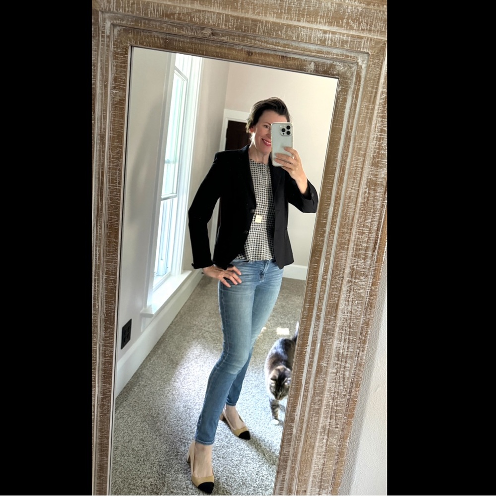 Rag & Bone Black Nancy Luxury Blazer